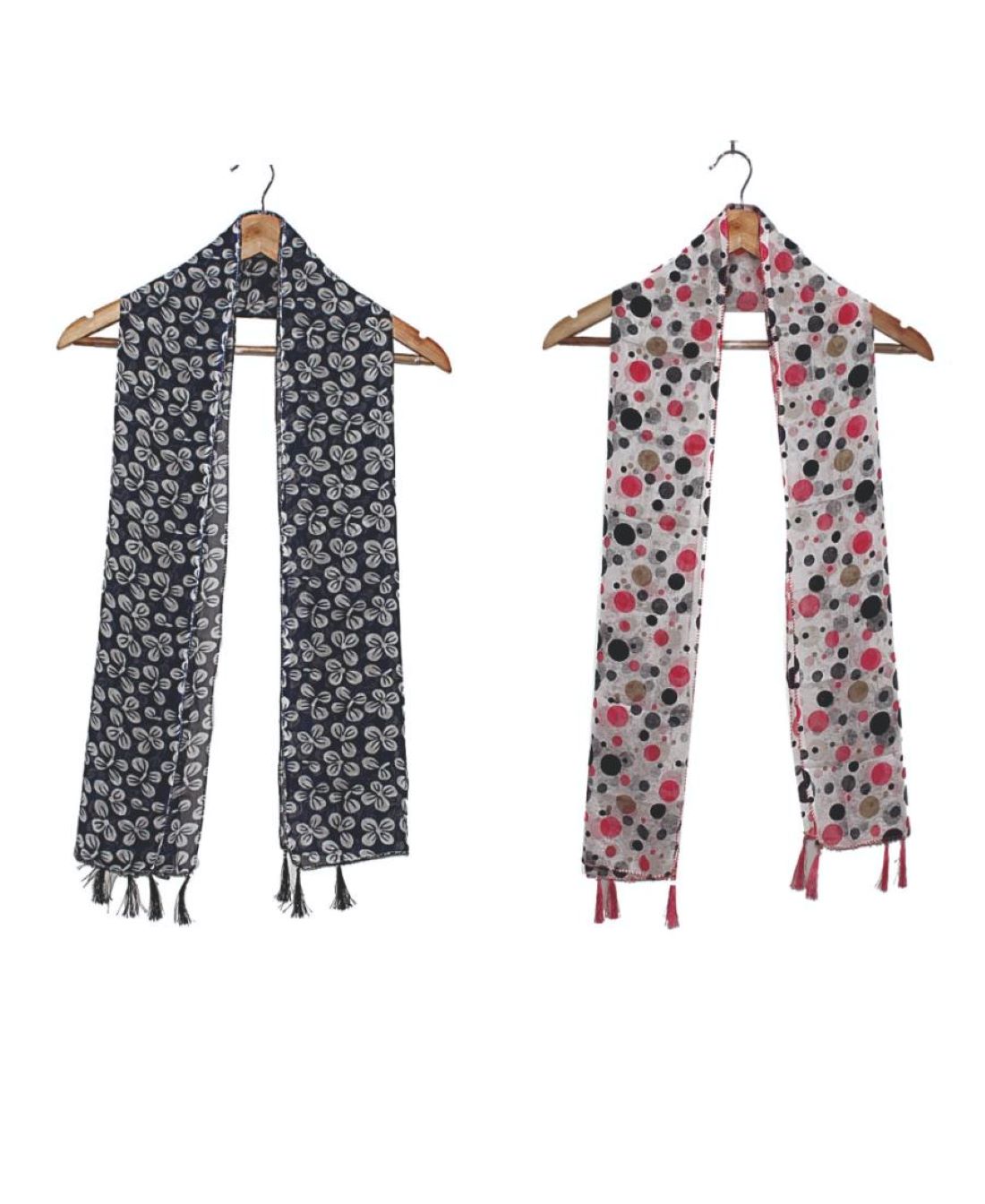 georgette stole (Set of 2)